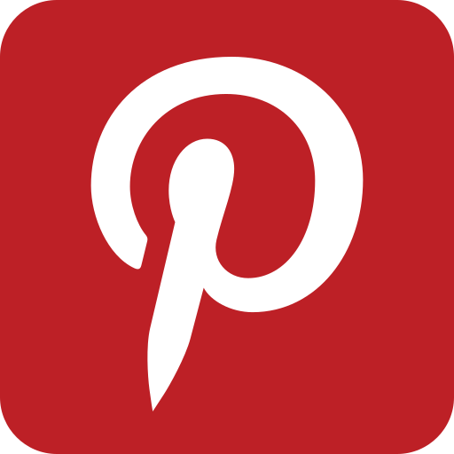 Logo, media, network, pinterest, social, square, share icon