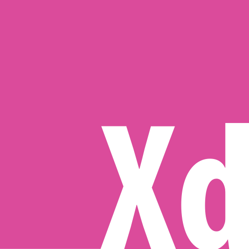 Adobe, square, xd icon