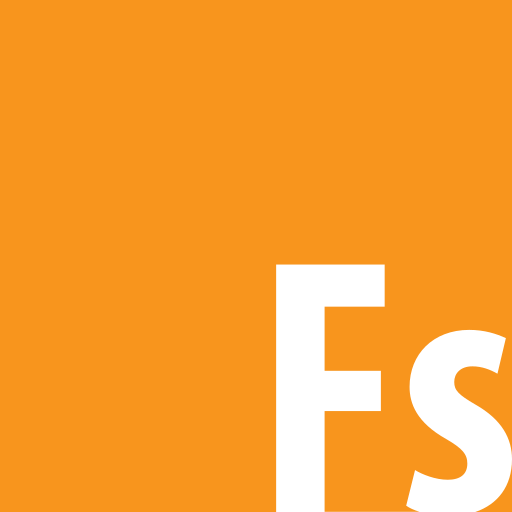 Adobe, fuse, square icon