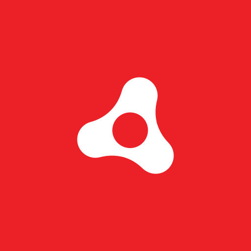 Adobe, air, square icon