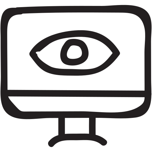 Computer, desktop, monitor, pc, screen, television, tv icon