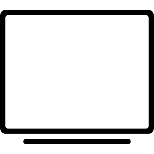 Television, computer, screen, desktop, tv, display, monitor icon