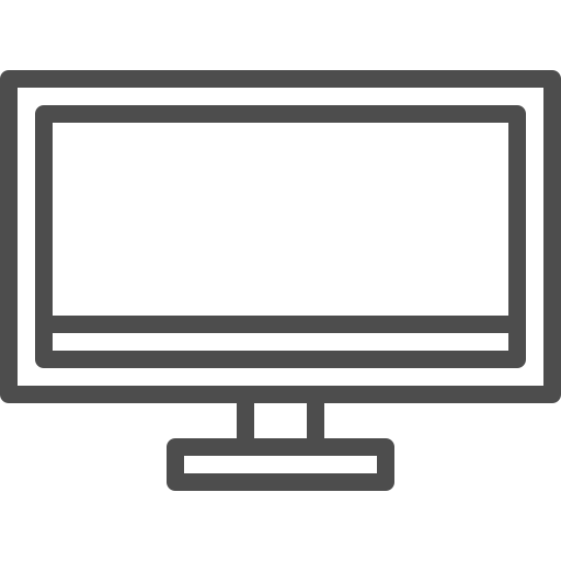 Computer, device, display, gadget, laptop, monitor, screen icon