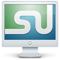 Monitor, screen, stumbleupon icon