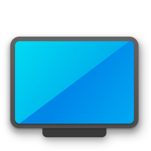 Television, tv, monitor, screen, display, 4k, led icon