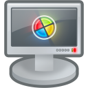 Computer, screen, monitor icon
