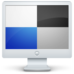 Delicious, monitor, screen icon