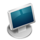 Pc, computer, monitor, screen icon