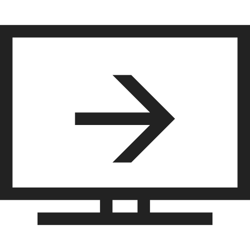 Computer, monitor, next, screen, display, interface, vue icon