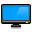 Monitor, on, screen, tv icon