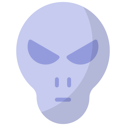 Alien, astronomy, galaxy, research, science, space, ufo icon