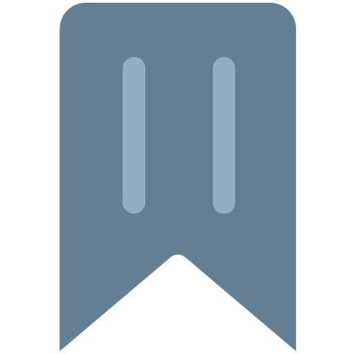 Bookmark, general, library, office, reading, ribbon, story icon