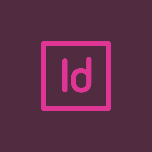Adobe, book, indesign, layout, magazine icon