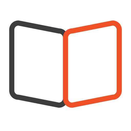 Book, cover, layout, open, page icon