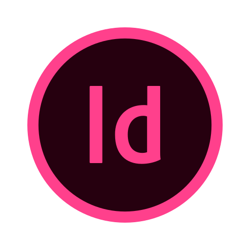 Adobe, book, folder, indesign, newspaper, print, typography icon
