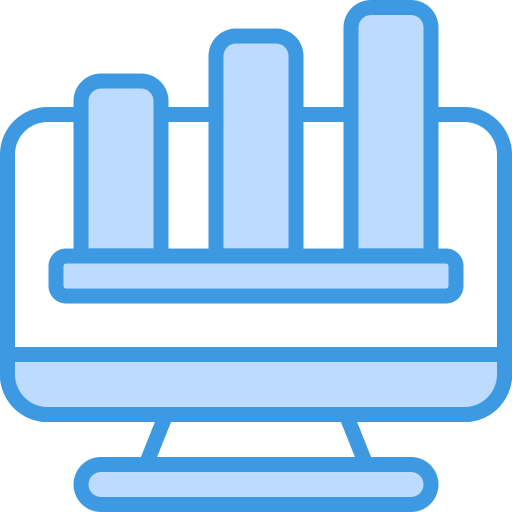 Computer, technology, business, digital, monitor icon