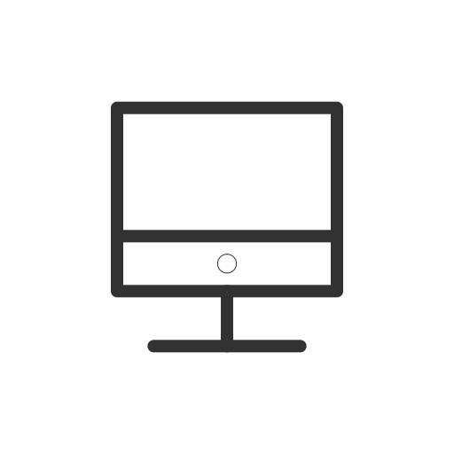Computer, device, laptop, mobile, monitor, technology icon