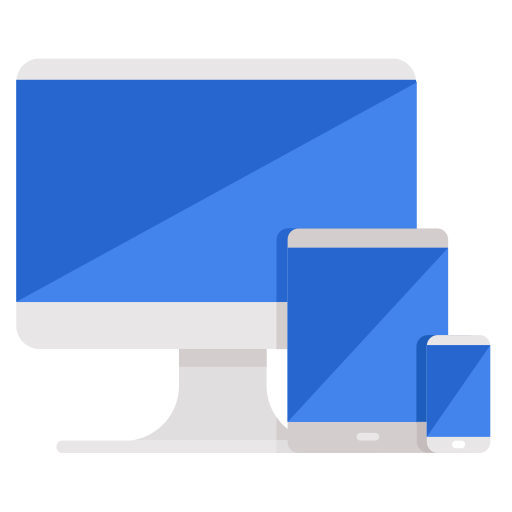 Business, computer, devices, mobile, phone, responsive, technology icon