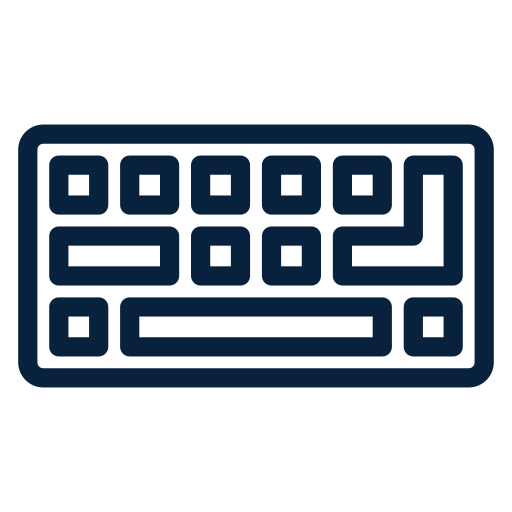 Computer, electronic, keyboard, technology, web icon