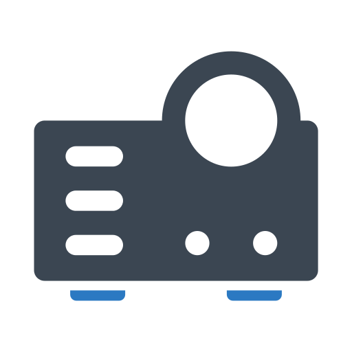 Device, electronic, machine, projector, technology icon