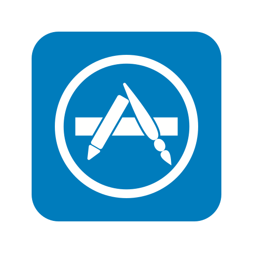 Apple, application, apps, appstore, company, mobile, technology icon