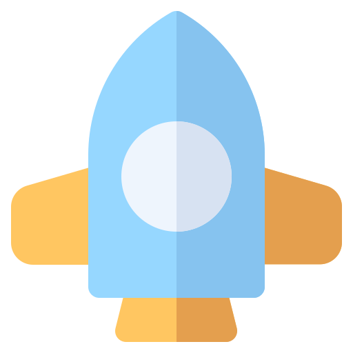 Rocket, science, spaceship, technology icon