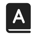 Ic,Fluent,Book,Letter,Filled