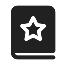 Ic,Fluent,Book,Star,Filled ok 