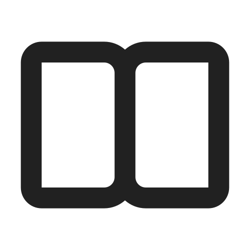 Ic, fluent, book, open, filled icon