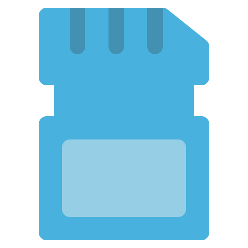 Card, computer, hardware, memory, storage, technology icon