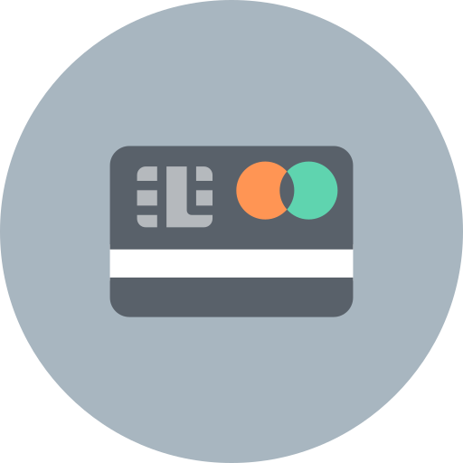 Banking, billing, card, cash, credit, mastercard, payment icon
