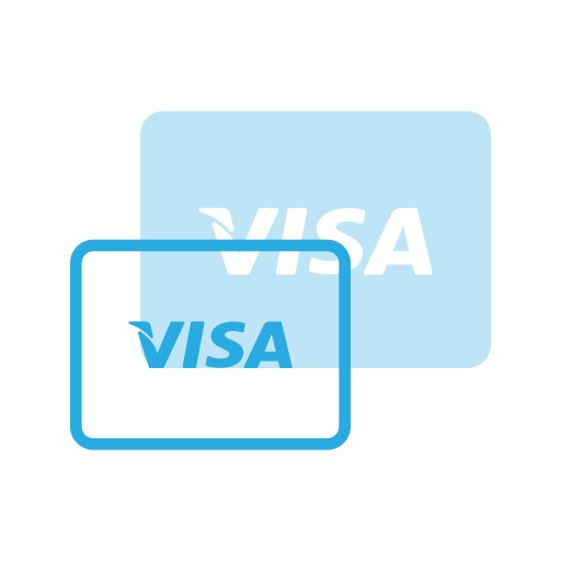 Card, credit, electron, pay, payments, send, visa icon