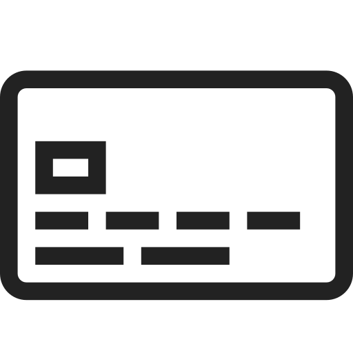 Card, credit, money, currency, finance, payment icon