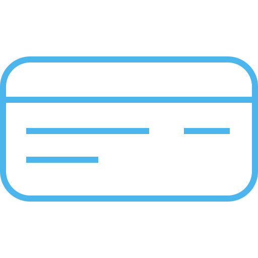 Credit, card, debit icon