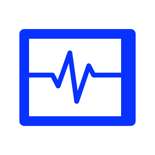 Analytics, cardio, health, monitor, monitoring, pulse, system icon