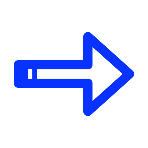 Arrow, direction, forward, navigation, right, side icon