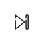 UI UX Simple Outlined icon 64x64