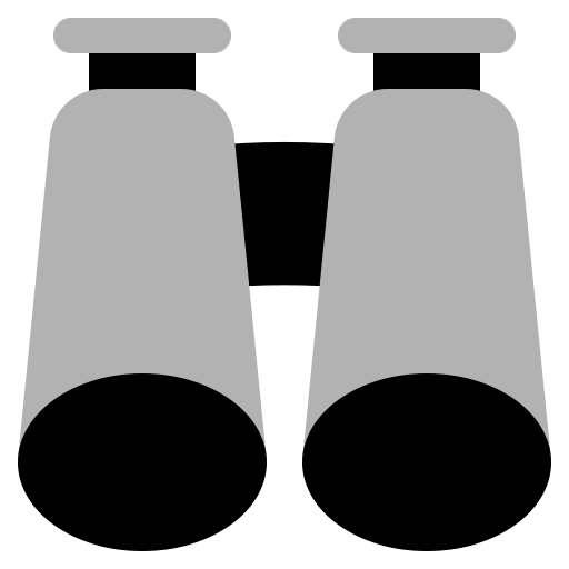 Binocular, navigation, discovery, vision, zoom icon