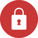 Lock,Red