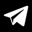 Social Black Buttons icon 64x64