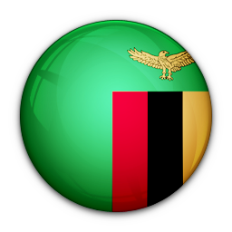 Of, flag, zambia icon