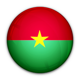 Of, flag, faso, burkina icon