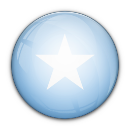 Of, flag, somalia icon