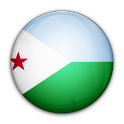 Of, flag, djibouti icon
