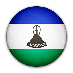 Of, flag, lesotho icon