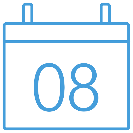 Blue, calendar, ui icon