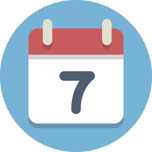 Calendar, date, event icon