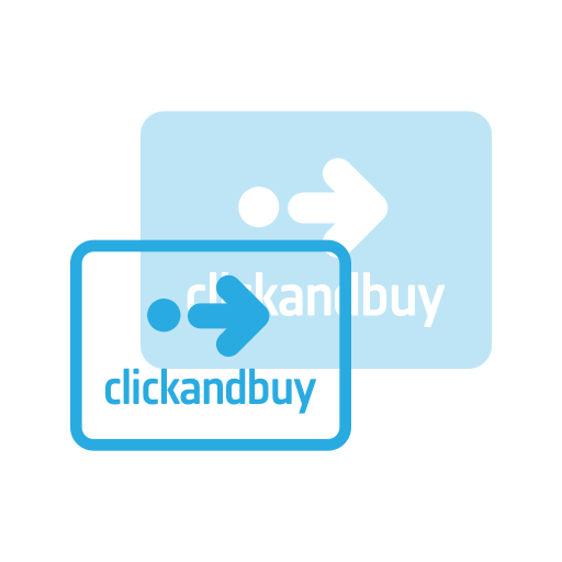 Clickandbuy, credit, money, online, pay, payments, send icon