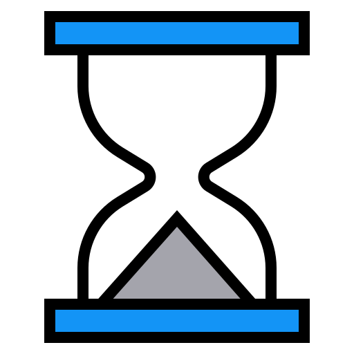 Hourglass, loading, sand, waiting, watch icon