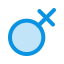 Universal Blue Line Filled icon 64x64